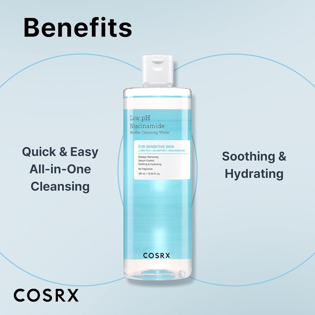 Cosrx Low pH Niacinamide Micellar Cleansing Water
