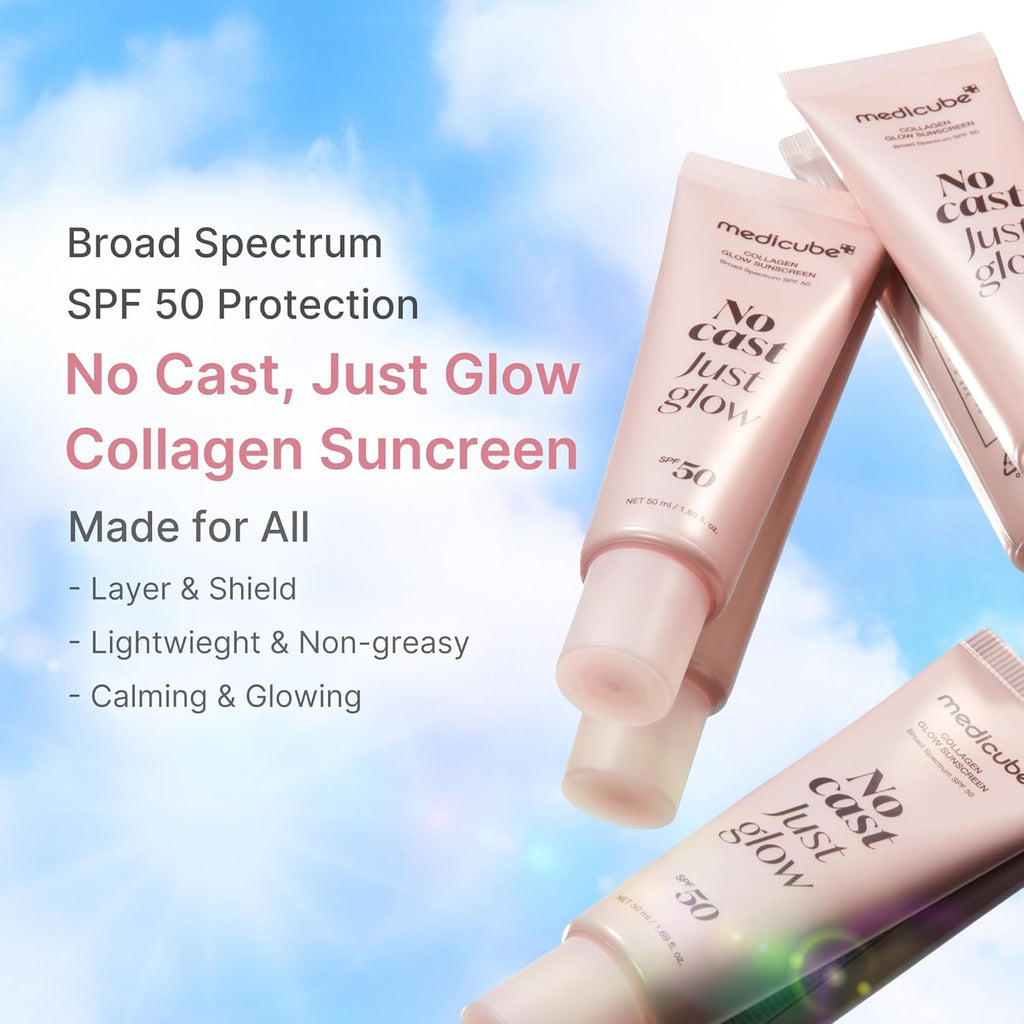 Medicube Collagen Glow Sunscreen Broad Spectrum SPF 50