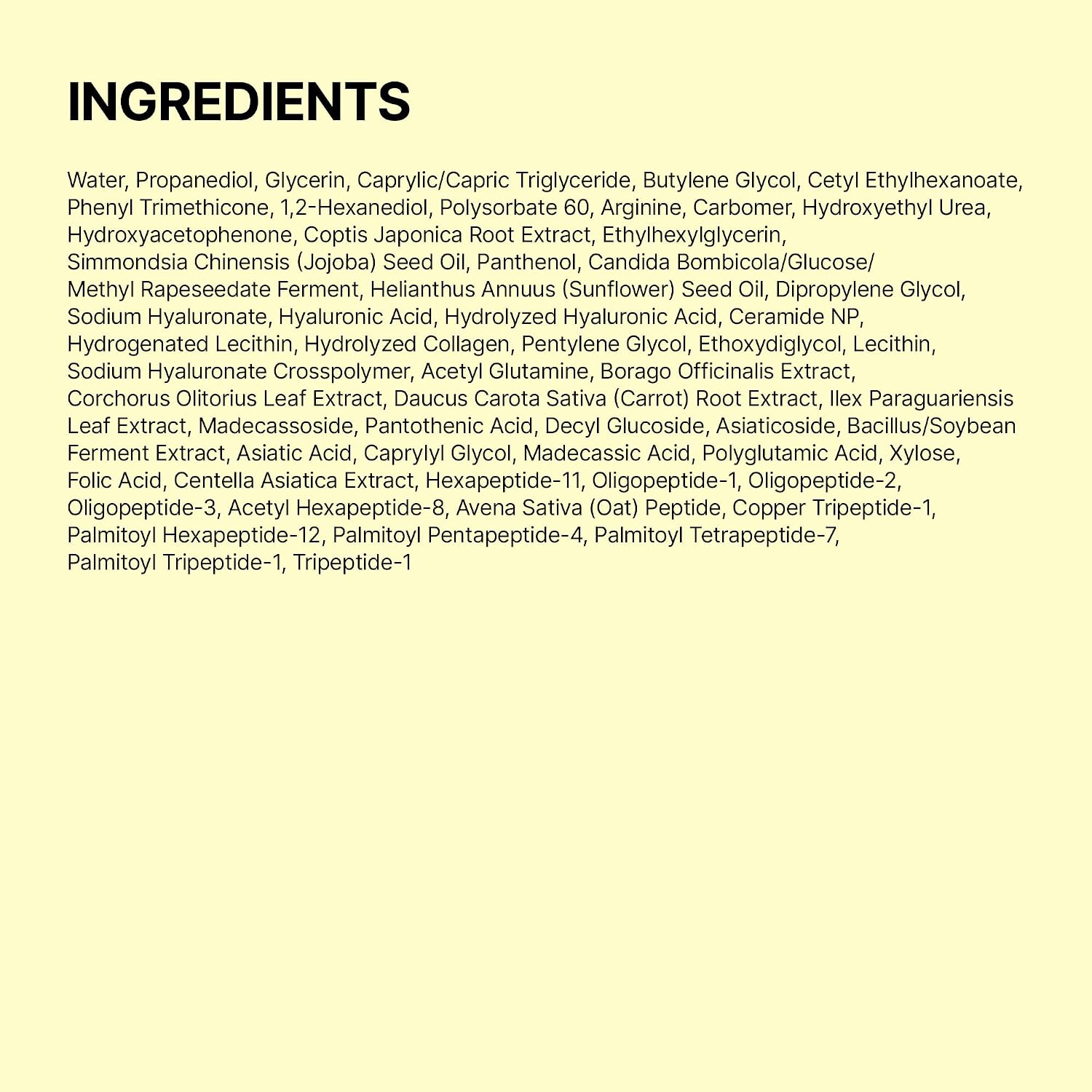 ongredients Skin Barrier Calming Lotion Barrier Care & Boost Glow
