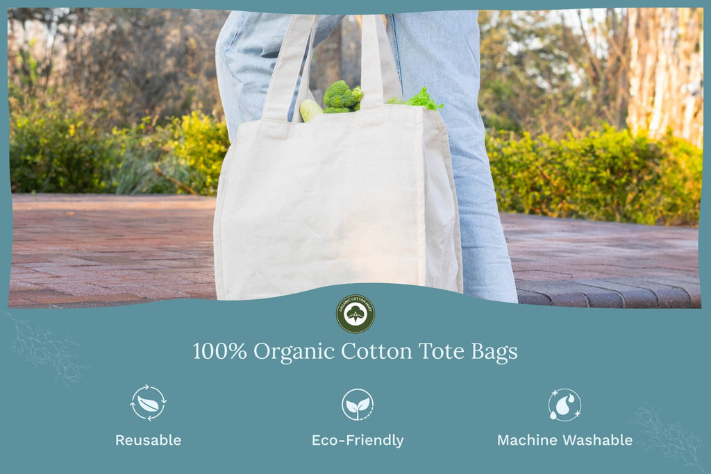 Canvas Grocery Tote Bags