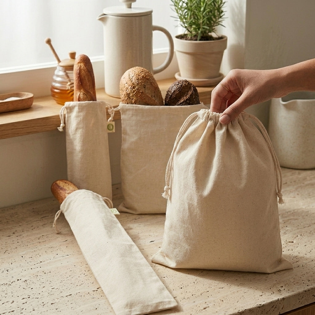 Linen Bread Bags
