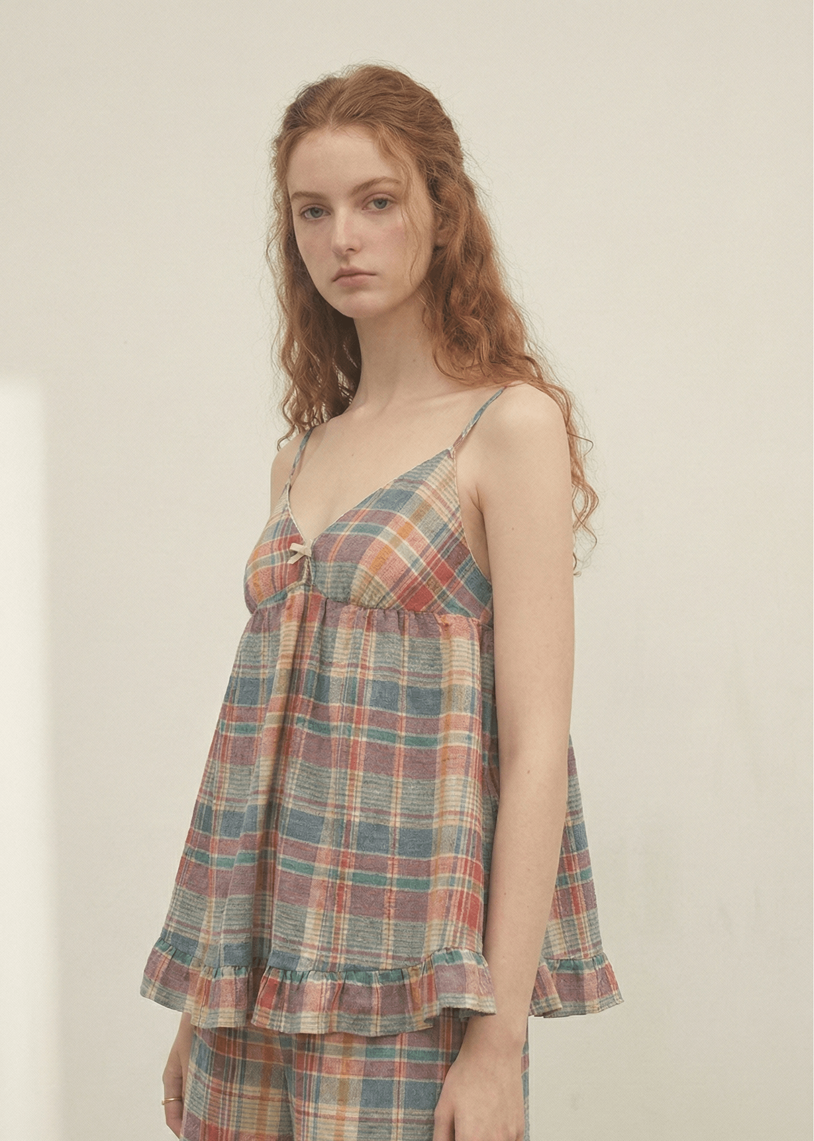 Vintage Inspired Plaid Pajama Dress